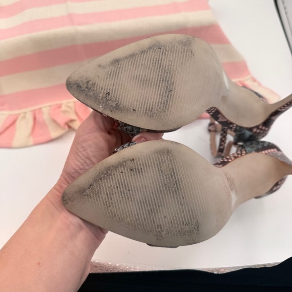 Steve Madden Stiletto Heels in a multicolored snakeskin print - Picture 4 of 5